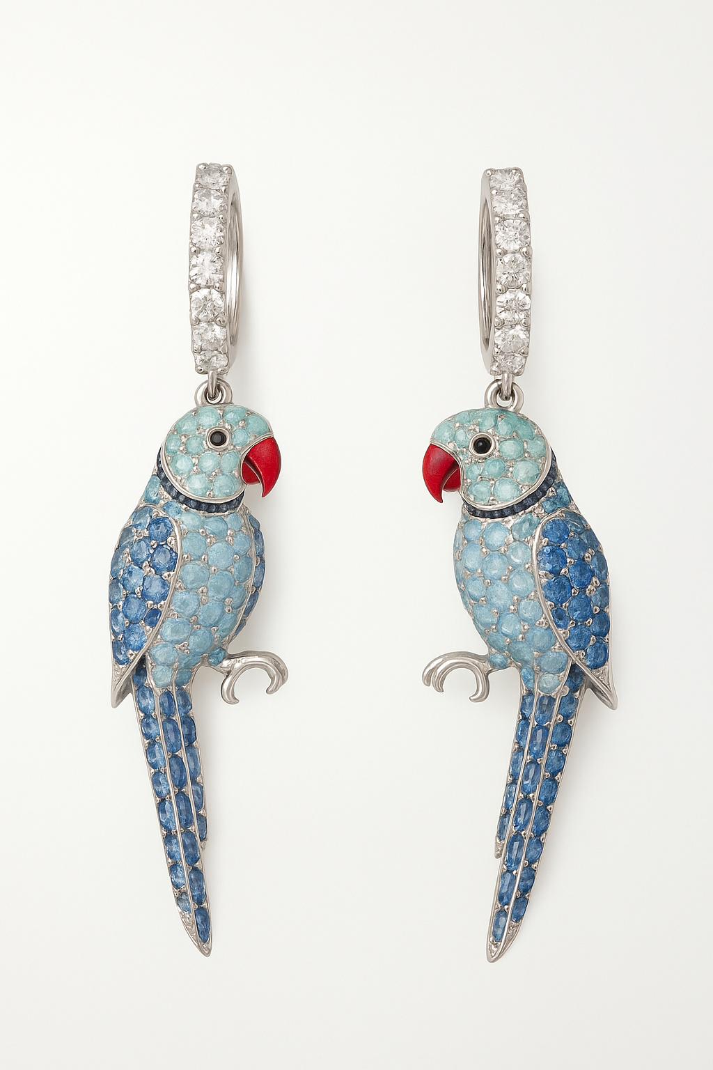 Cotorra Azul Earrings
